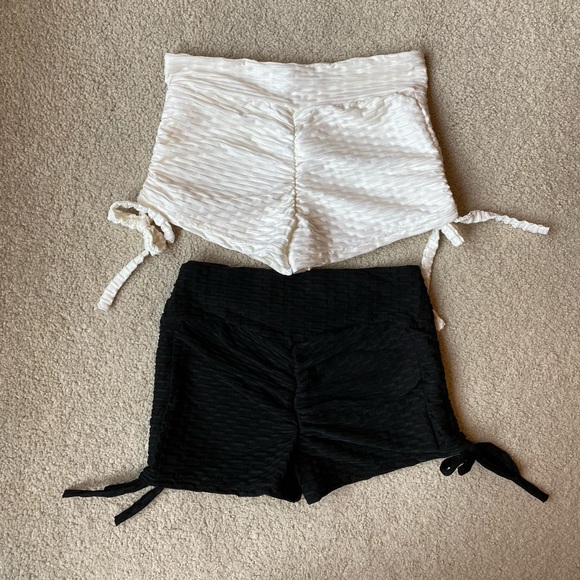 Pants - Tiktok Legging Booty Shorts Set
